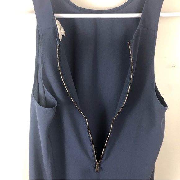 Wilfred Sèvres Blouse Sleeveless Top Navy Blue Size XS - Picture 5 of 7